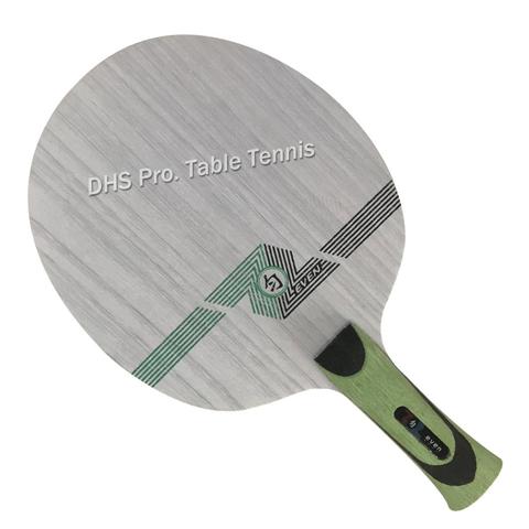 Sanwei – lame de Tennis de Table, vert, même (QY-1091, 11 plis, bois, commande), pour 40 + raquettes, Ping-Pong ► Photo 1/6