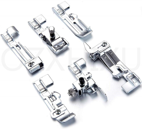 Kit de pieds pressoir pour Juki Lock | 6 pièces Overlock en option, kit pour Juki Lock 5BB5833 ► Photo 1/2