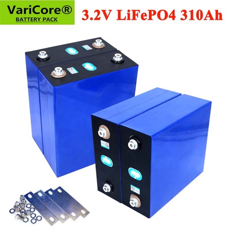 VariCore 3.2V 310Ah lifepo4 batterie bricolage 12V 24V 310AH batterie Rechargeable pour voiture électrique RV système de stockage d'énergie solaire ► Photo 1/1