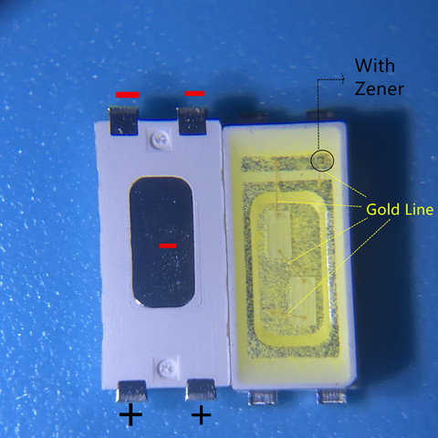 110 pièces pour réparation Sony Toshiba Sharp LED LCD TV rétro-éclairage séoul SMD LED s 7030 6V blanc froid diode électroluminescente STWBX2S0E ► Photo 1/5