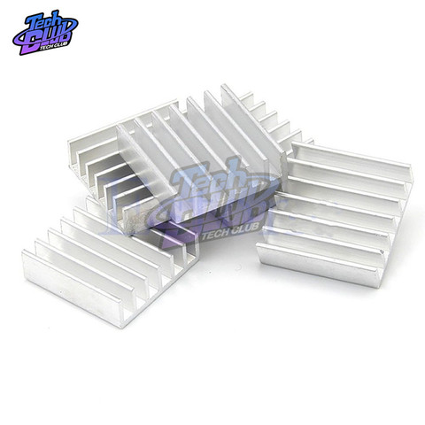 Haute qualité 50pcs 20x20x6 radiateur en aluminium dissipateur de chaleur extrudé pour LED Dissipation thermique électronique refroidisseur de refroidissement ► Photo 1/4