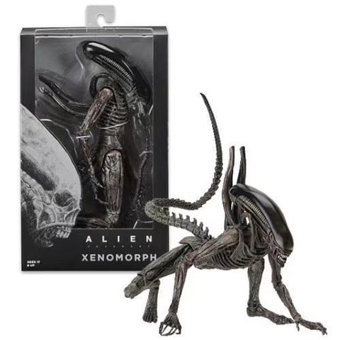 Figurine Alien à l'échelle xenon, 7 pouces, bouche intérieure extensible, collection 2017 NECA Alien ► Photo 1/6