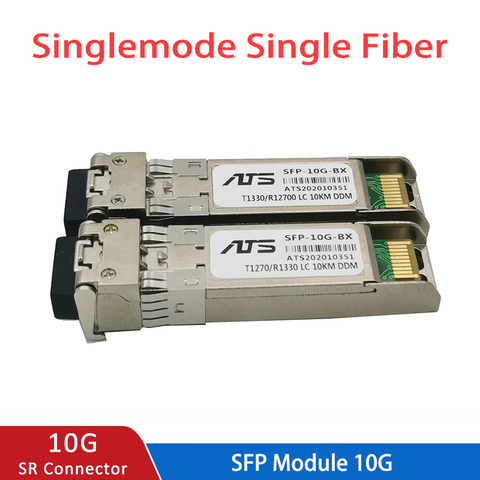 10G SFP + module BIDI 10gbase fibre optique SFP émetteur-récepteur Module avec commutateur Cisco/Mikrotik/Huawei entièrement Compatible ► Photo 1/6