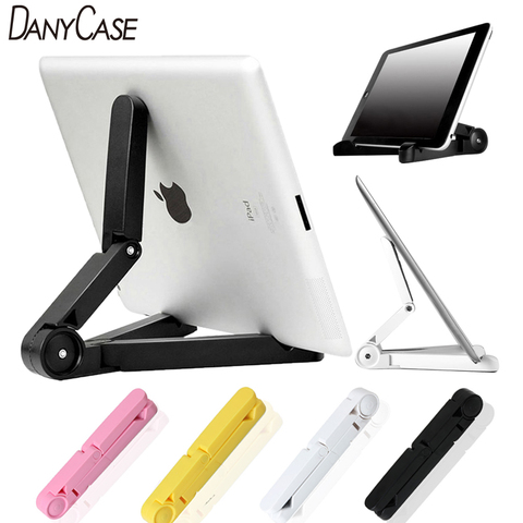 Support de tablette universel pliant Support paresseux Support de téléphone Support de téléphone pour Samsung Huawei Xiaomi IPhone IPad 10.2 9.7 ► Photo 1/6