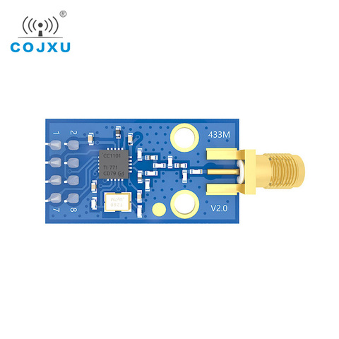 Module émetteur-récepteur ebyte rf CC1101, 10mW, 433MHz, Interface SMA, Module RF E07-M1101D-SMA ► Photo 1/5