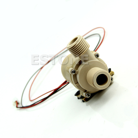 Nouveau DC 12 v Solaire D'eau Chaude Pompe de Circulation Brushless Pompe À Eau Du Moteur 3 m ► Photo 1/4