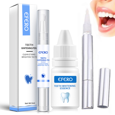 Stylo sérum de blanchiment des dents, efficace, élimine les taches de Plaque dentaire, hygiène buccale, Essence, produit de nettoyage dentaire, eau ► Photo 1/6