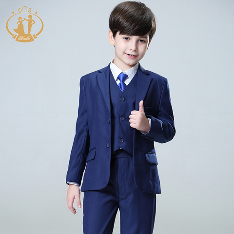 Costume agile pour garçon garçons costumes pour mariages enfants Blazer Costume Enfant Garcon Mariage Garcon Blazer garçons smoking Menino ► Photo 1/6