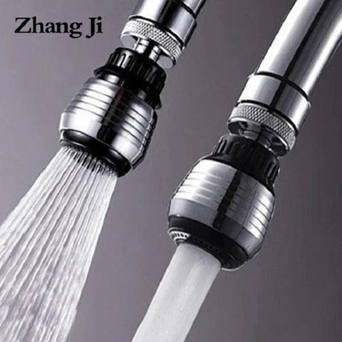 ZhangJi – aérateur de robinet de cuisine à 360 degrés, 2 Modes, filtre à eau réglable, diffuseur économie d'eau, buse de robinet, douche ► Photo 1/6