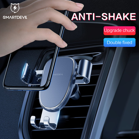 SmartDevil gravité voiture Support pour téléphone Support Smartphone voiture Support CD Slot Mount Mobile Support pour téléphone Support pour voiture Support de charge ► Photo 1/6