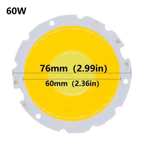 Ampoule bicolore ronde 6W/10W/14W/20W/30W/60W, Double ampoule LED COB, lampe à puce, projecteur, diodes, 10 pièces ► Photo 1/6