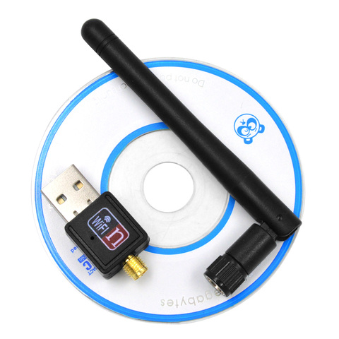 Besegad 150mbps USB Wifi adaptateur Mini carte Lan sans fil 802.11b/g/n MT7601 Wlan PC Wi-Fi Wi-Fi Dongle Wifi récepteur antenne ► Photo 1/6