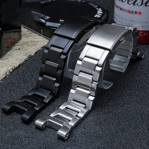 Bracelet En Acier inoxydable pour Casio G-shock GST-W300 GST-400G GST-B100 GST-210 S100D/S110D/W110 En Métal Bracelet De Montre Bracelet ► Photo 1/6