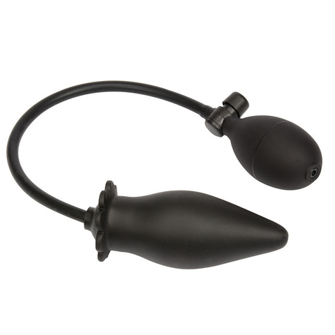 Pompe noire souple en Silicone gonflable Plug Anal gonflable gode godemichet Anal dilatateur Anal masseur Anal jouet sexuel pour hommes femme Gay ► Photo 1/4