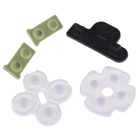 5 pièces/ensemble Pour Ps3 Contrôleur Conductrice En Caoutchouc Souple En Caoutchouc Silicone Conducteur Bouton De Remplacement ► Photo 1/6