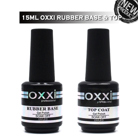 OXXI – couche de Base en caoutchouc pour ongles, nouveau vernis Gel épais, Semi-permanent, UV Gellak, couche supérieure mate, Nail Art, Tops hybrides ► Photo 1/6