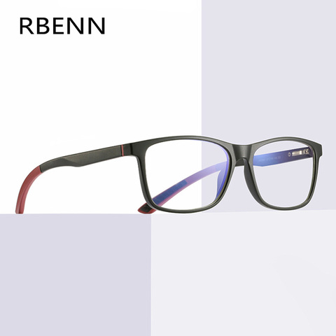 RBENN – lunettes de lecture d'ordinateur TR90 pour hommes et femmes, verres de jeu, anti-lumière bleue, presbytie + 0 0.75 1.25 1.75 ► Photo 1/6