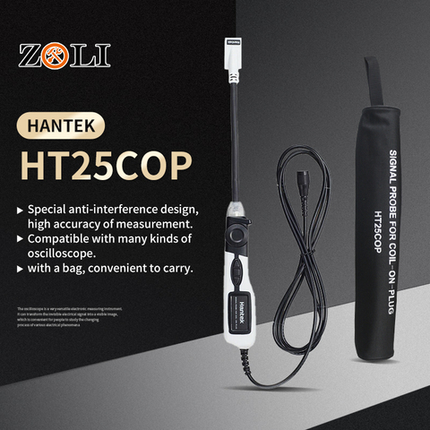 Hantek HT25COP, forme d'onde d'allumage pour le moteur automobile, avec oscilloscope à bobine à brancher et sonde de Signal HT25COP ► Photo 1/6