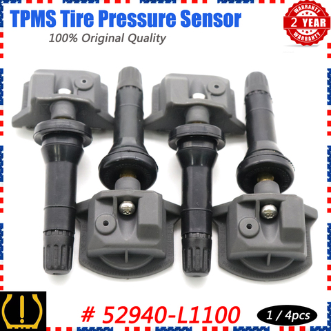 Système de surveillance de capteur de pression des pneus Xuan TPMS 52940-L1100 pour Hyundai Sonata DN8 KIA Seltos 2022-2022 52940L1100 433Mhz ► Photo 1/6