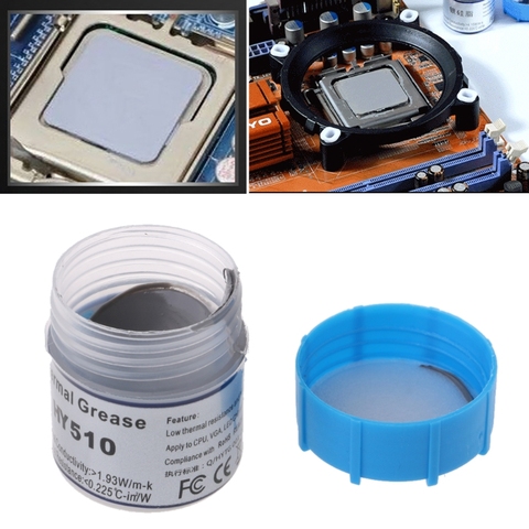 15g HY510 CPU pâte de composé de graisse thermique pâte de Silicone conductrice de chaleur L4MB ► Photo 1/5