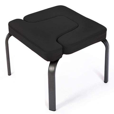 Tabouret de Yoga multifonctionnel, chaise de Fitness, support de Yoga pour la maison en acier inoxydable, PU ► Photo 1/6