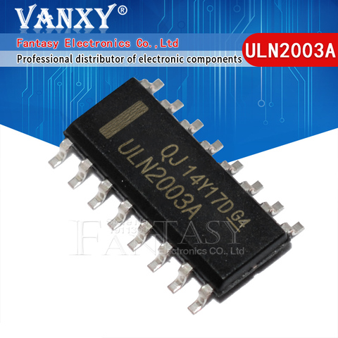 SOP16 ULN2003A SOP ULN2003 SMD, 10 pièces, nouveau et original IC ► Photo 1/6