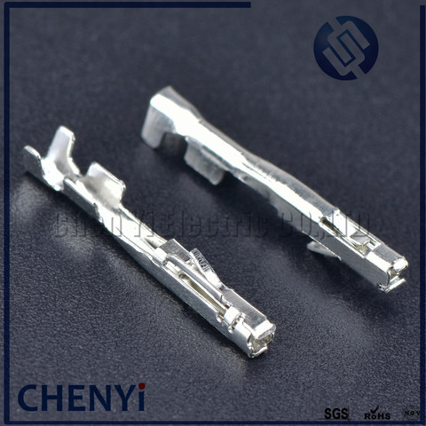 Broches à sertir femelles 0.7mm, 50 pièces, borne de fil lâche 1123343-1 pour connecteur d'ampli Tyco 1376352-1 1318774-1 ► Photo 1/5