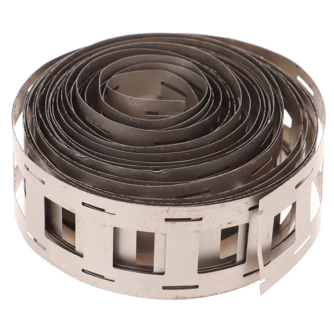 Bande de Nickel pour batterie au Lithium 0.15, 1M, 2P, 18650x27mm, bande de soudure, Nickel pur de haute pureté ► Photo 1/6