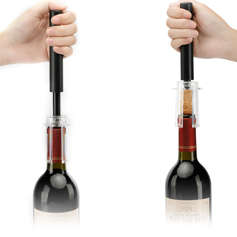 Ouvre-bouteille de vin à pompe à Air en acier inoxydable, Type de broche, outils d'ouverture de cuisine, accessoires de Bar 1 pièces ► Photo 1/6