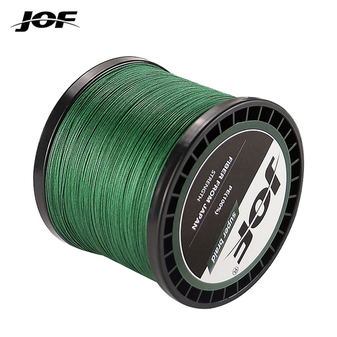 JOF-fil de pêche Multifilament tressé, 4 brins, carpe japonais, Multifilament, pour accessoires de pêche, 300M 500M 1000M ► Photo 1/6