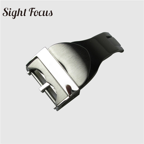 Boucle déployante de sécurité robuste en acier inoxydable, 18mm, boucle déployante pour bracelet de montre Tudor ► Photo 1/6
