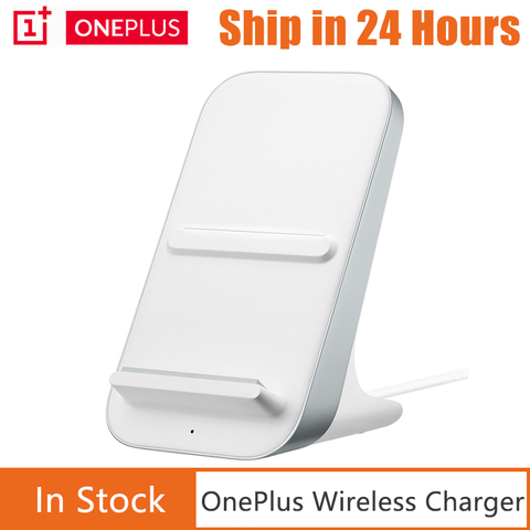 Chargeur sans fil d'origine OnePlus 30W Charge de chaîne Mode de coucher intelligent PC V0 300g pour OnePlus 8 Pro Qi/EPP refroidissement par Air ► Photo 1/5