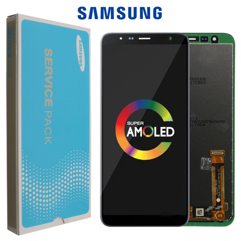 Écran LCD d'origine 6.0 ''pour Samsung Galaxy J6 + J610 J610F J610FN écran LCD de remplacement pour Samsung J6 Plus écran d'affichage ► Photo 1/6