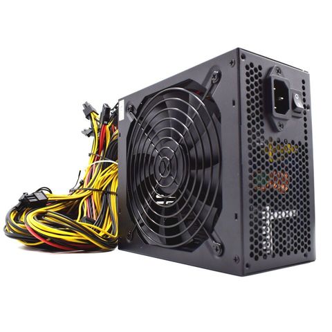 95% efficacité 2000W ATX 12V ETH Asic Bitcoin mineur Ethereum alimentation minière PC 8 cartes graphiques ► Photo 1/6