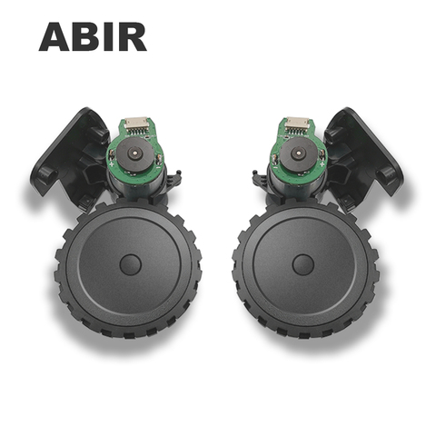 Assemblage de roues d'origine avec moteur pour aspirateur Robot X5,X6,X8, comprend roue droite 1 pièce + roue gauche 1 pièce ► Photo 1/1