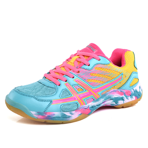 Chaussures de Tennis de Table professionnelles pour hommes et femmes, baskets de Sport d'intérieur, de Badminton, respirantes, pour Couples ► Photo 1/6
