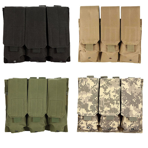 Sac de poche de magazines Molle tactique pour AK 47 74 Airsoft Paintball fusil pistolet Mag sac sac à outils chargeur accessoires de chasse ► Photo 1/6