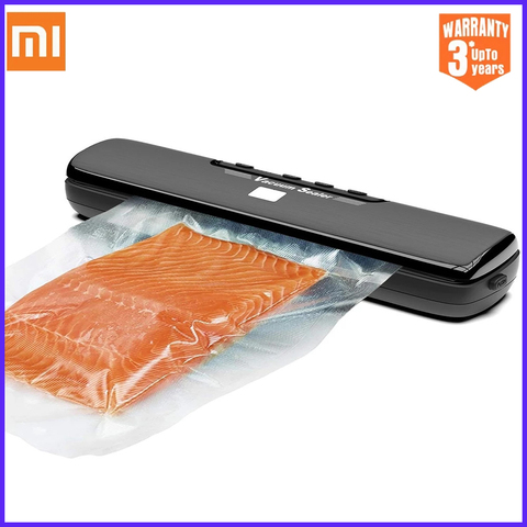 Xiaomi Mijia – Machine à emballer sous-vide automatique pour aliments, appareil d'emballage électrique domestique et Commercial comprenant 15 sacs de scellage ► Photo 1/6