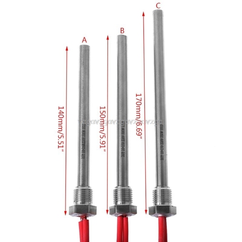 Dispositif d'allumage à granulés de bois, 350W, 220V, 10x140/150/170mm M16 x 1.5, O15 19 livraison directe ► Photo 1/4