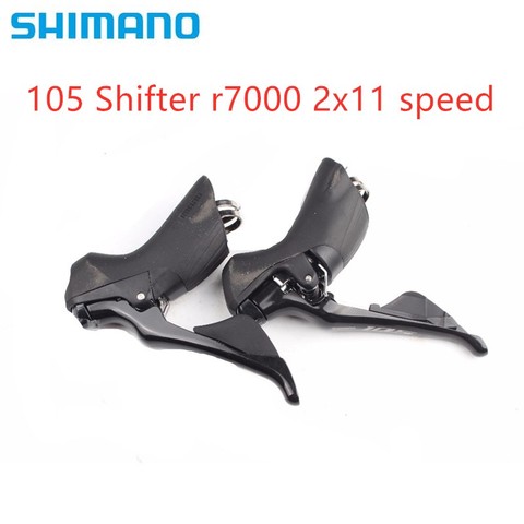 SHIMANO-paire de leviers de commande de vélo de route 2x11 rapports, r7000 105, r7000 manette de vitesse, R7000 105 22s mise à jour manette de vitesse ► Photo 1/6