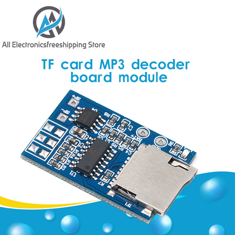 Carte GPD2846A TF, décodeur MP3, Module d'amplificateur 2W pour Module d'alimentation Arduino GM, 1 pièce ► Photo 1/6