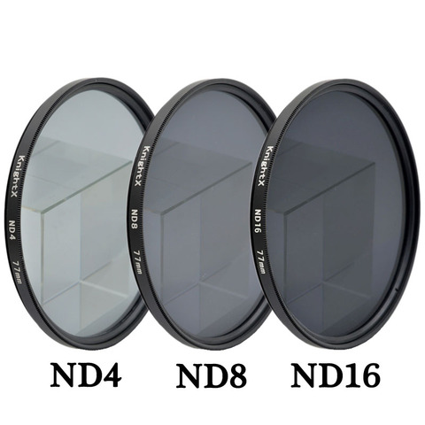 Knight tx – filtre d'objectif de caméra, polariseur ND CPL, de densité neutre, pour canon, eos, sony, nikon, 49mm, 52mm, 55mm, 58mm, 67mm ► Photo 1/4
