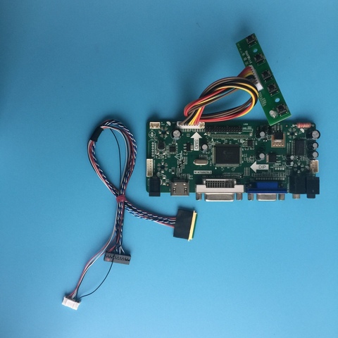 Kit pour N140BGE-LB2/LAA/N140BGE 1366X768 panneau de contrôle LVDS 40 broches bricolage pilote 2022 DVI Audio VGA HDMI LCD panneau LED écran 14 pouces ► Photo 1/6