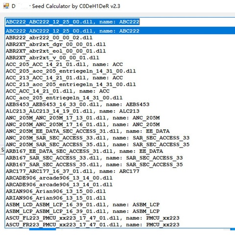Calculatrice de semences avec licence complète, pour programmation mb star c4 sd c5 vcI c6 DTS Monaco, 2022.06 ► Photo 1/2