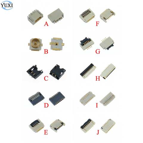 YuXi 2 pièces pièces de remplacement pour commutateur de commande NS Joy Con carte de circuit imprimé câble connecteur prise pince pièces de rechange ► Photo 1/6