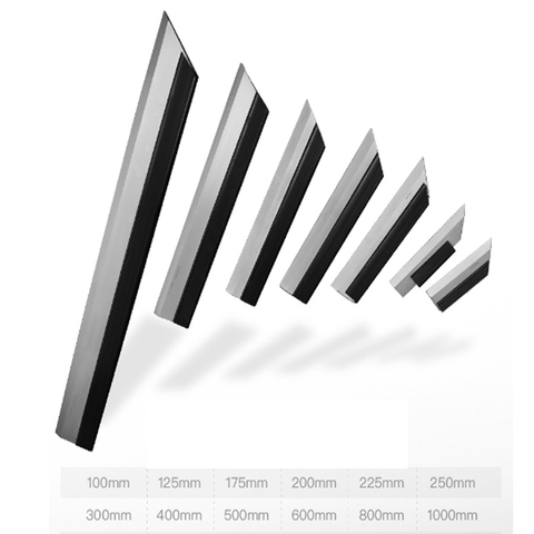 DIN 875 00 Grade 75mm,125mm,175mm,200mm,225mm,300mm, règle de lame en acier mm règle carrée règle de bord droit règle de bord de couteau ► Photo 1/6