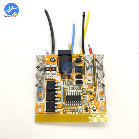 Carte de Protection de batterie au Lithium 18.5 BMS 5s 18650 V 18a, Circuit PCB, chargeur de batterie pour perceuse électrique cc ► Photo 1/6