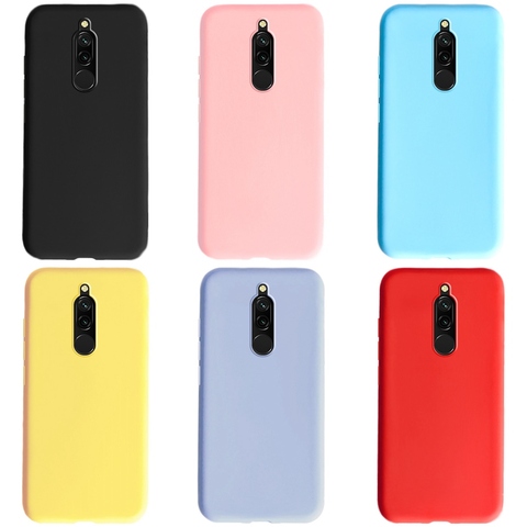 Pour Xiaomi Redmi 8 étui souple en TPU antichoc mat housse coque en silicone pour Xiaomi Redmi8 Redmi 8 étui protecteur boîtier de pare-chocs ► Photo 1/6