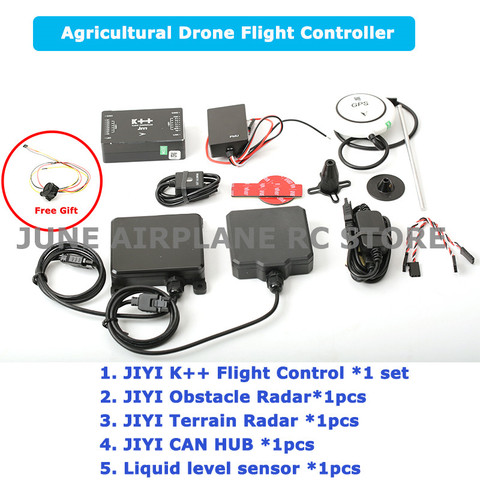 Drone agricole spécial de radar d'évitement d'obstacle facultatif de double CPU de contrôle de vol de JIYI K + + ► Photo 1/6