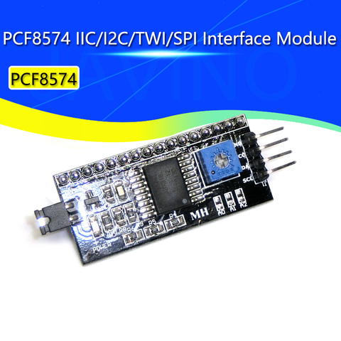 Carte d'interface série I2C TWI SPI, Port 1602 2004 LCD LCD1602, Module adaptateur LCD PCF8574 ► Photo 1/3